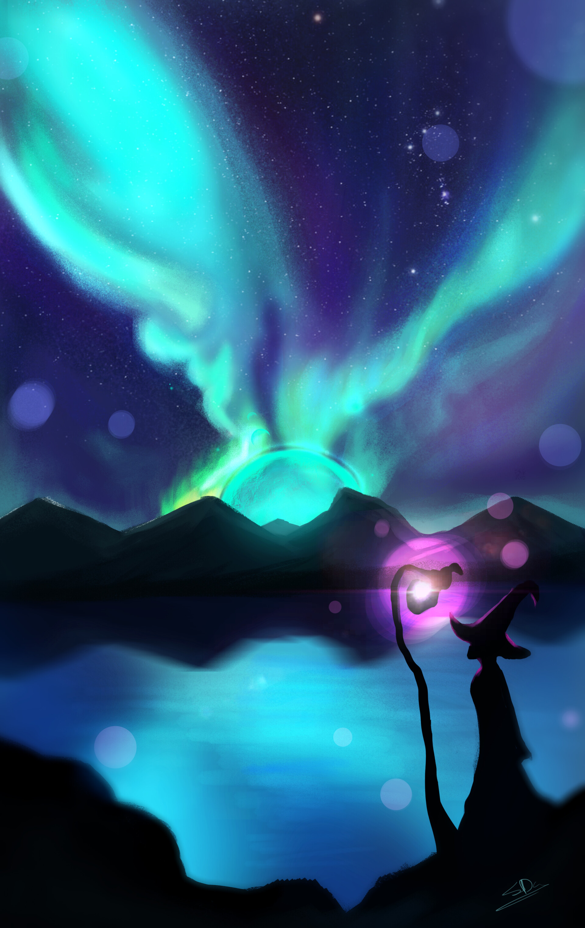 Artstation Champagne Supernova Swapnil Das