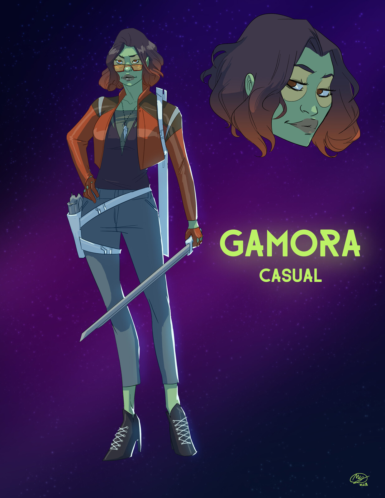 Casual Gamora