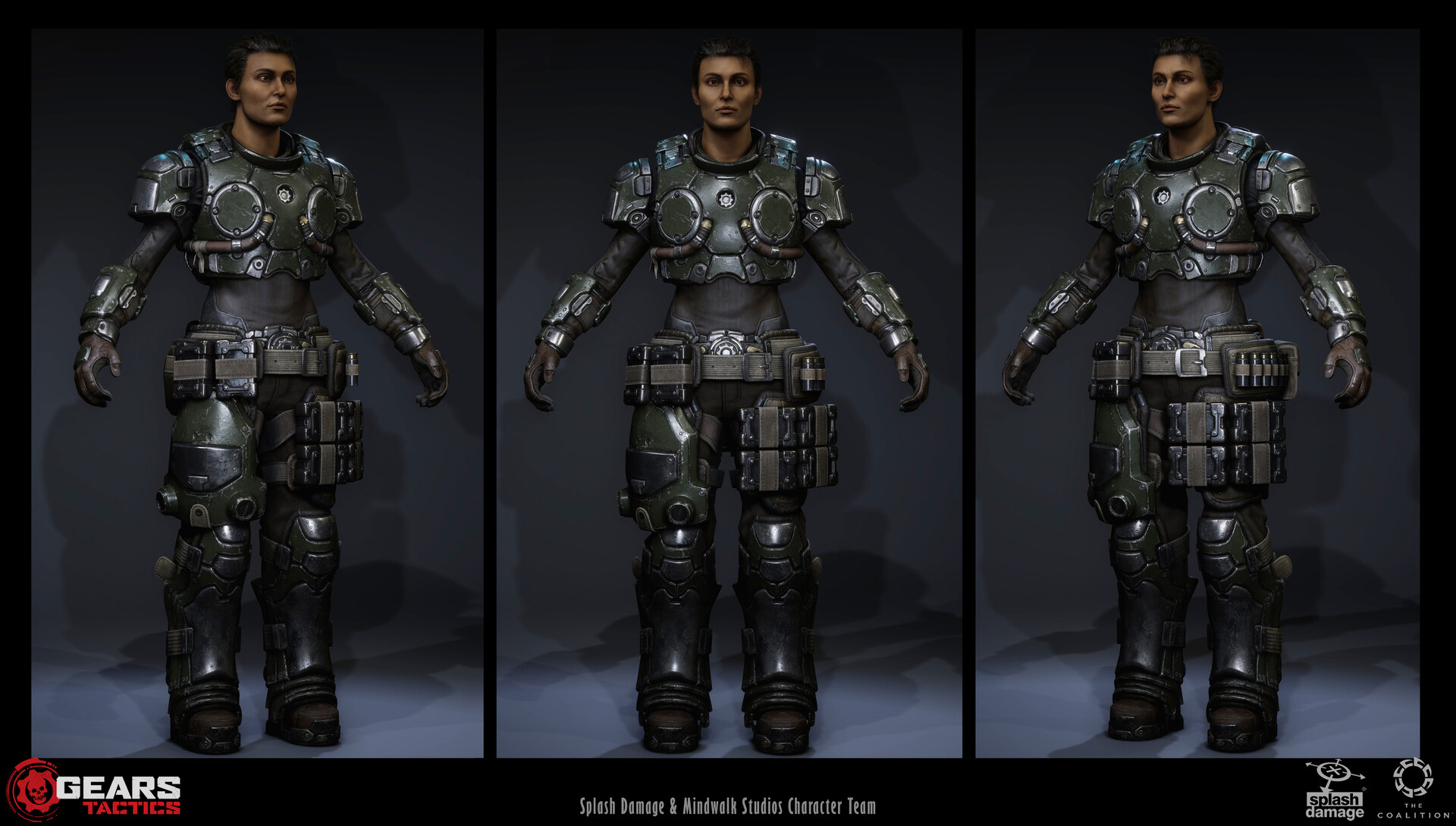 Ben Davis Gears Tactics Grunt Armours