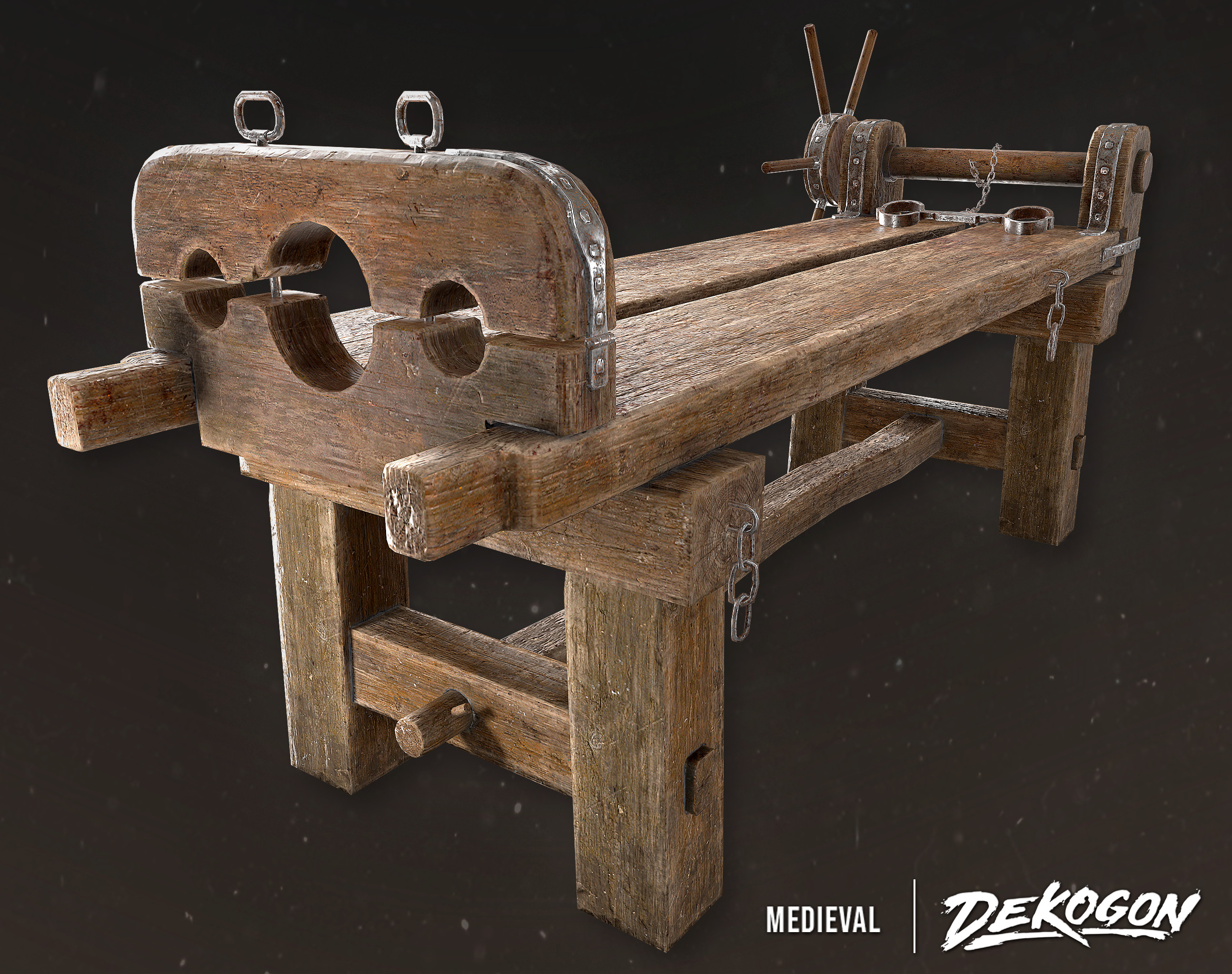 Artstation Dekogon Torture Table Alberto Gallego
