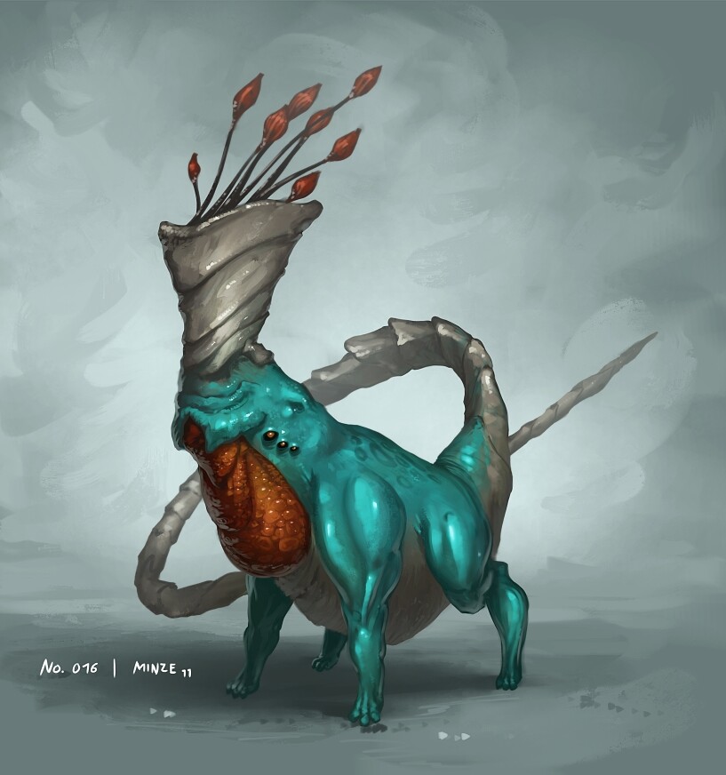 Инопланетные животные рисунки
