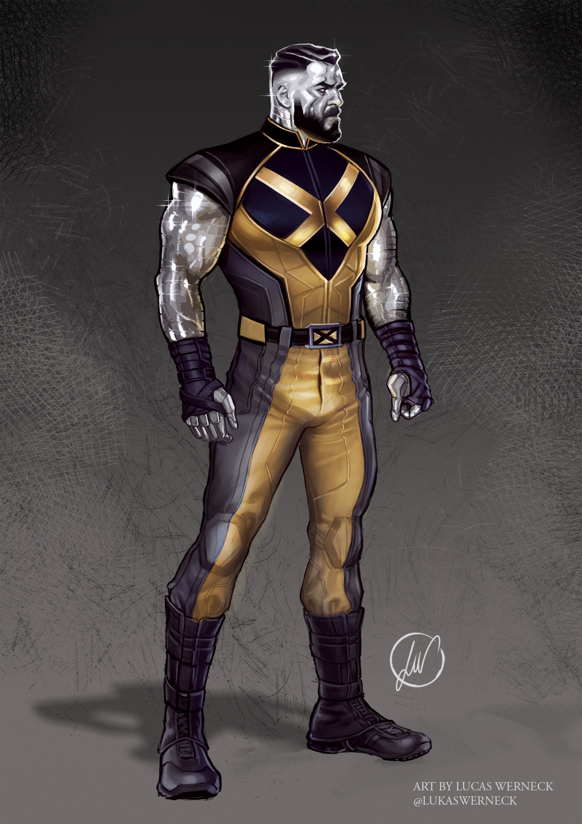 ArtStation COLOSSUS Marvel Cinematic Universe concept