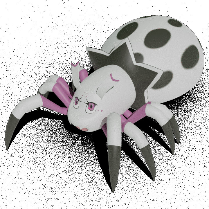 1/12th, 1/10th or 1/8th Scale OxO3D Kumoko So I'm a Spider