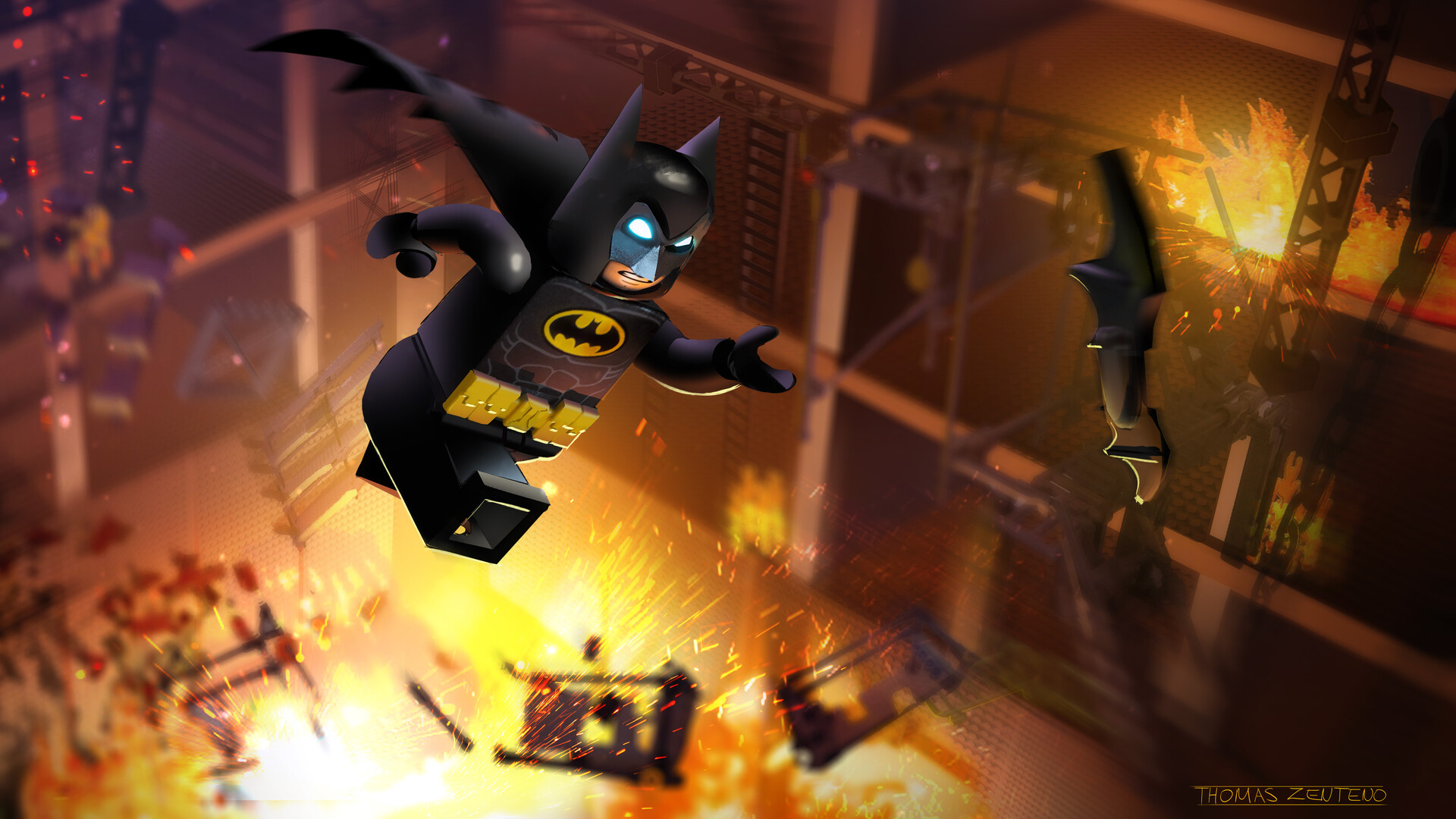 Thomas Zenteno - The LEGO Batman Movie: Color Script