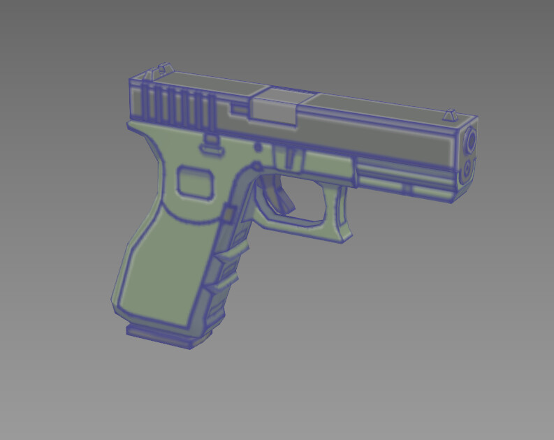 ArtStation - Glock 18