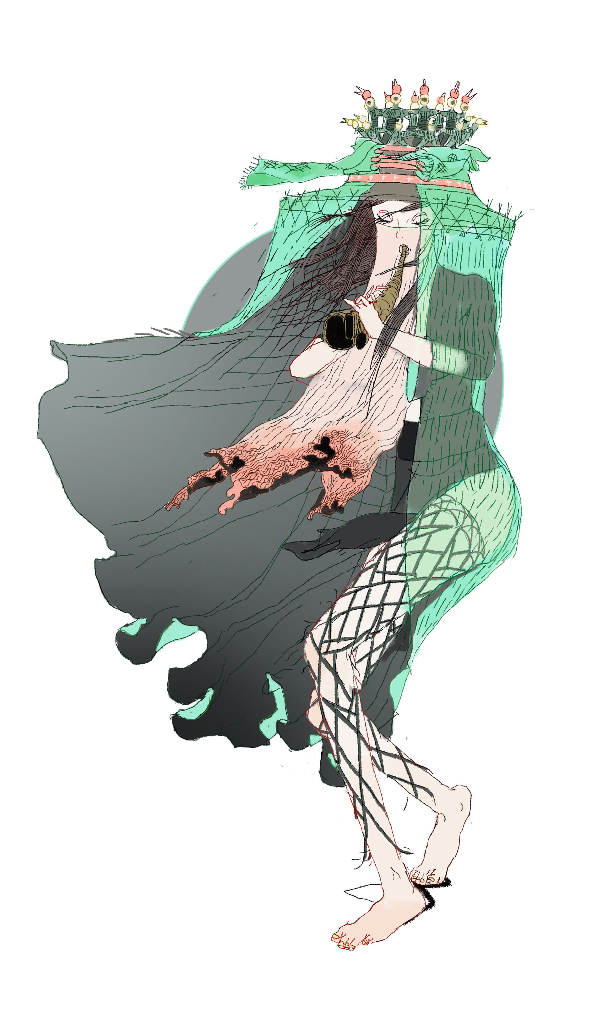 铨于 山海经绿屋人