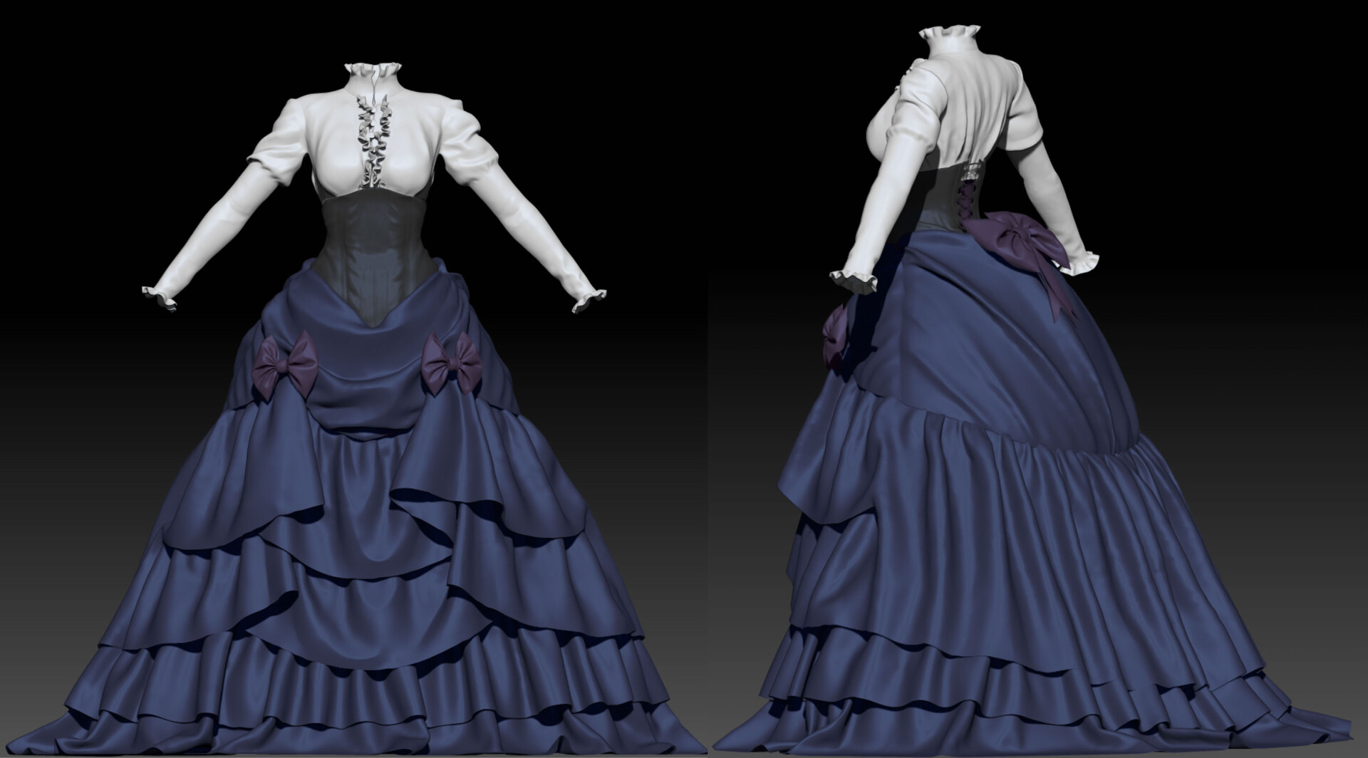 victorian gown