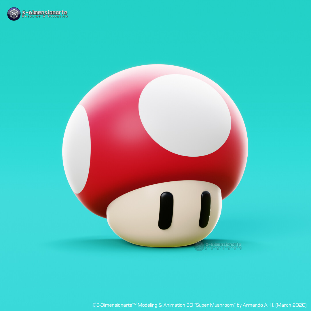 super mario characters mushroom