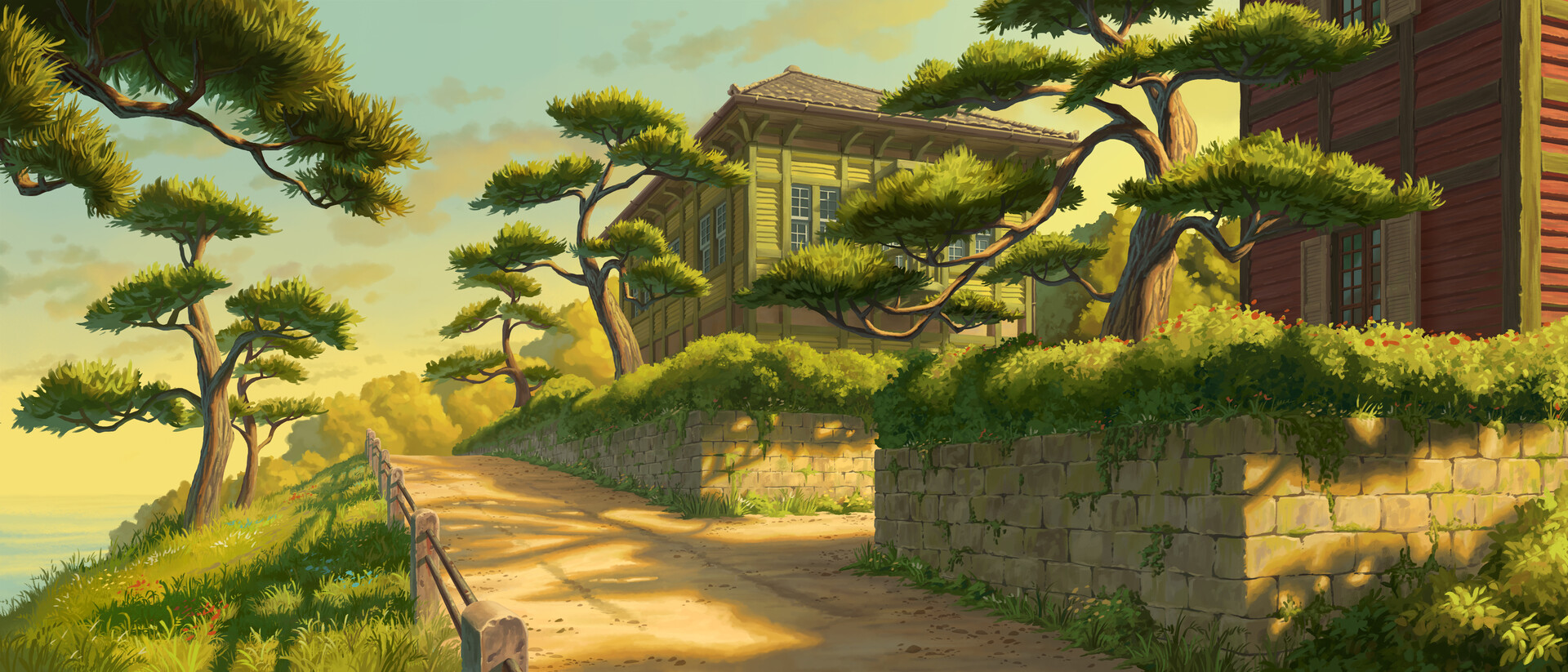 Artstation コクリコ坂から From Up On Poppy Hill Chan Kai Hong