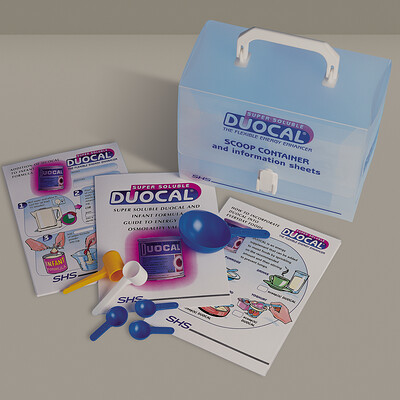 Duocal Promotional  Packaging