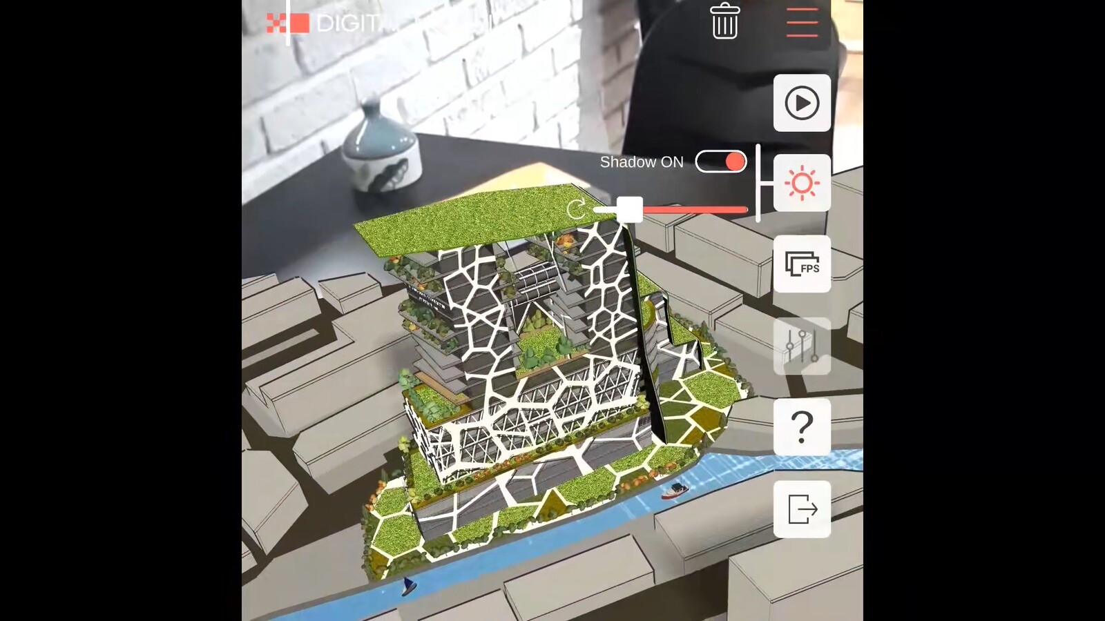 simulating light and shadow