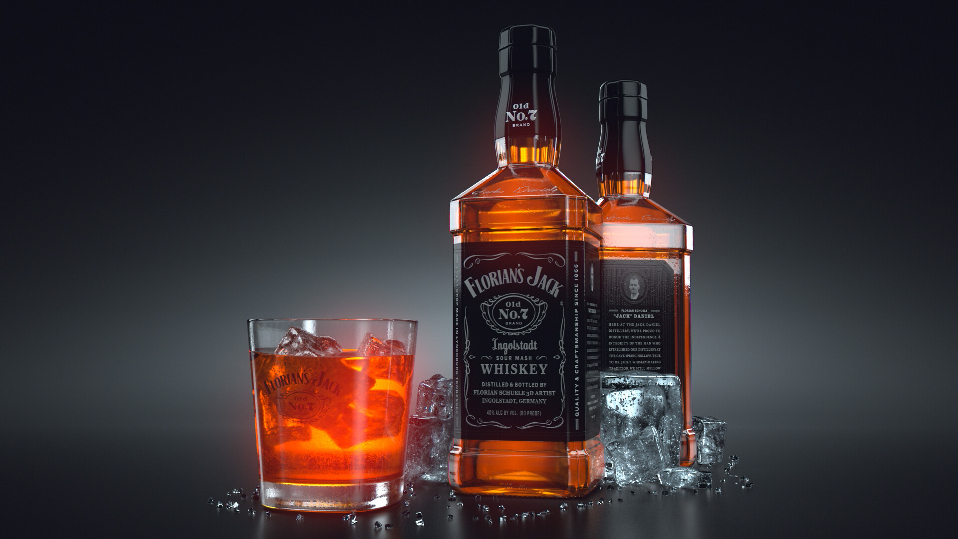 ArtStation - Jack Daniels - personalized casestudy