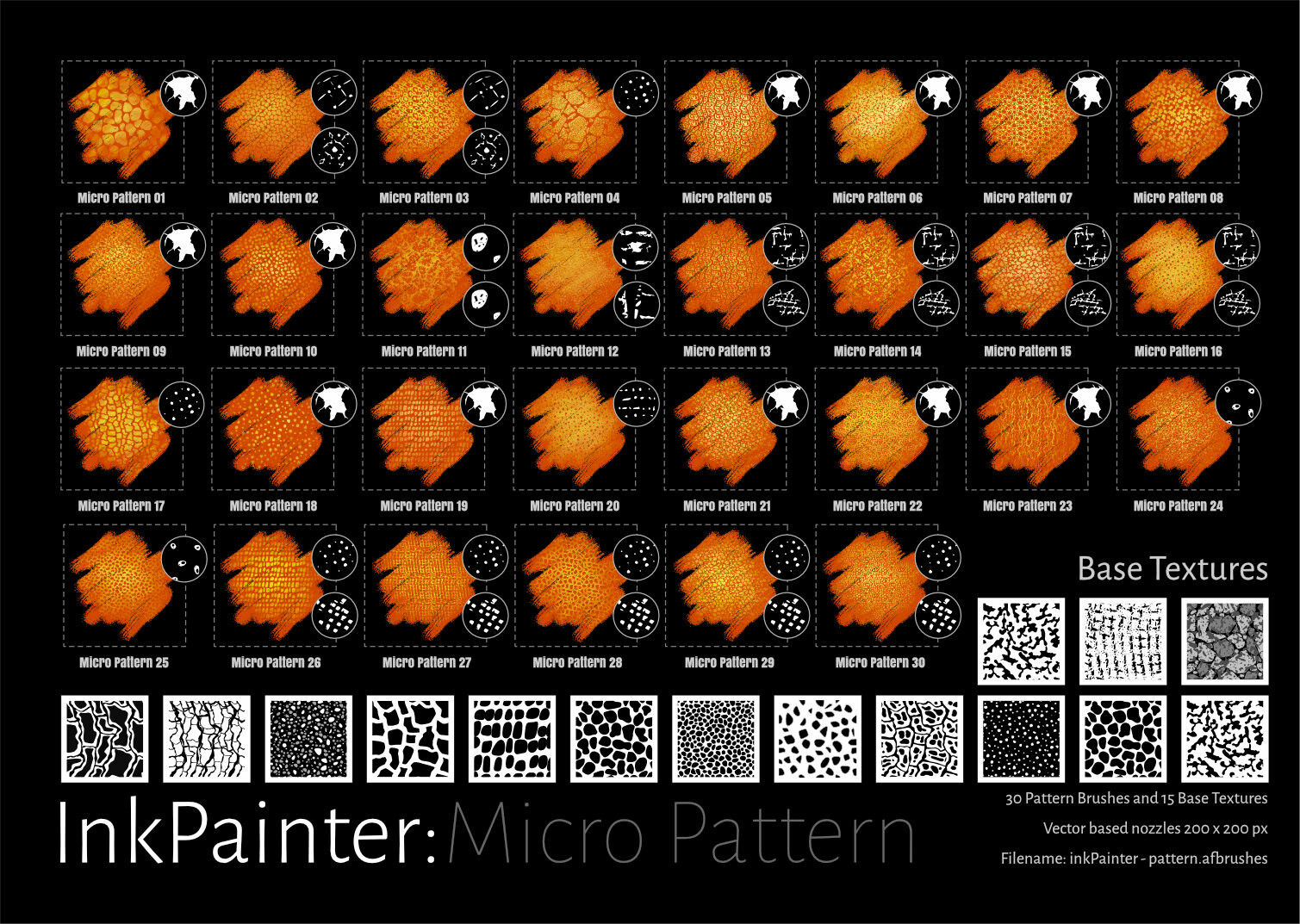 InkPainter Micro Pattern Brushes