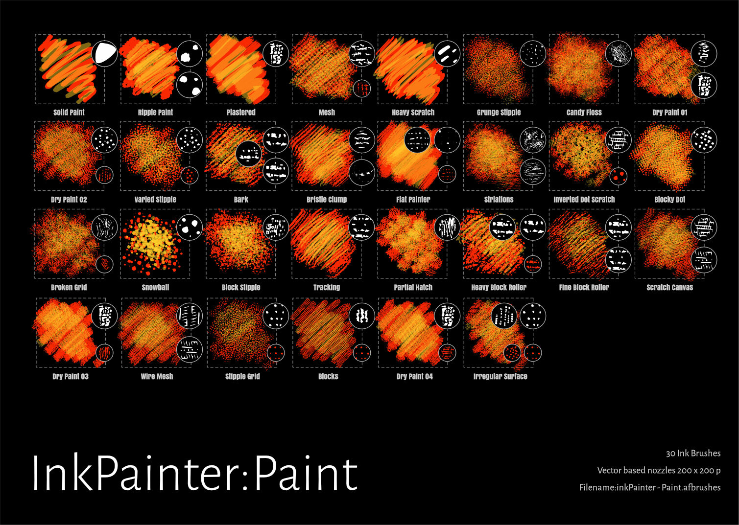 InkPainter Paint Brushes