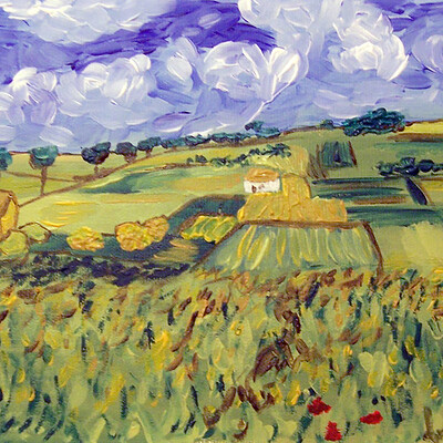Landscape After Van Gogh