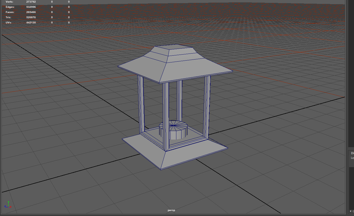 WIP for the lantern model.