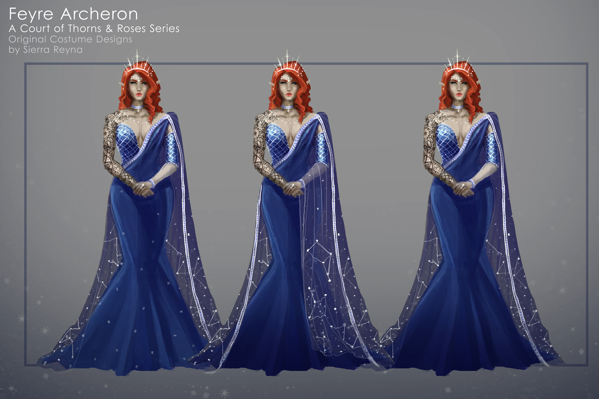 Sierra Reyna #39 A Court of Mist and Fury #39 Costume Designs