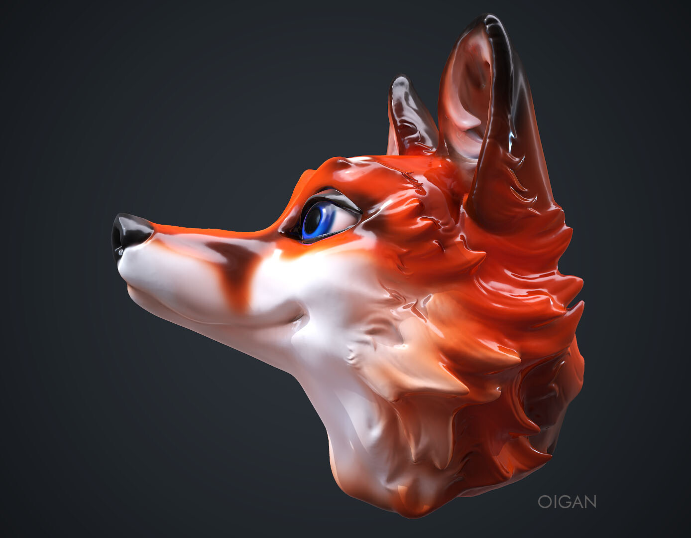 K fox. Fox Sculpture. Fox k10. Fox Sculpture head. Slyfox.