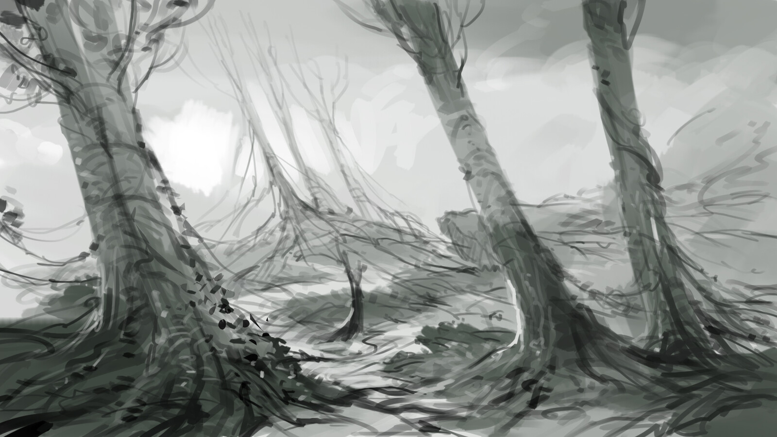 environment concept study for next project 