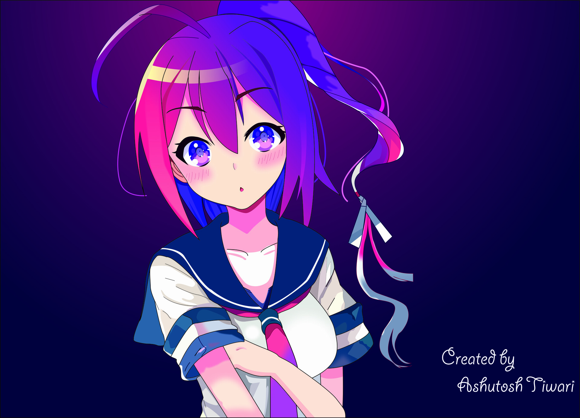 Artstation Manga Anime Digital Art Ashutosh Tiwari