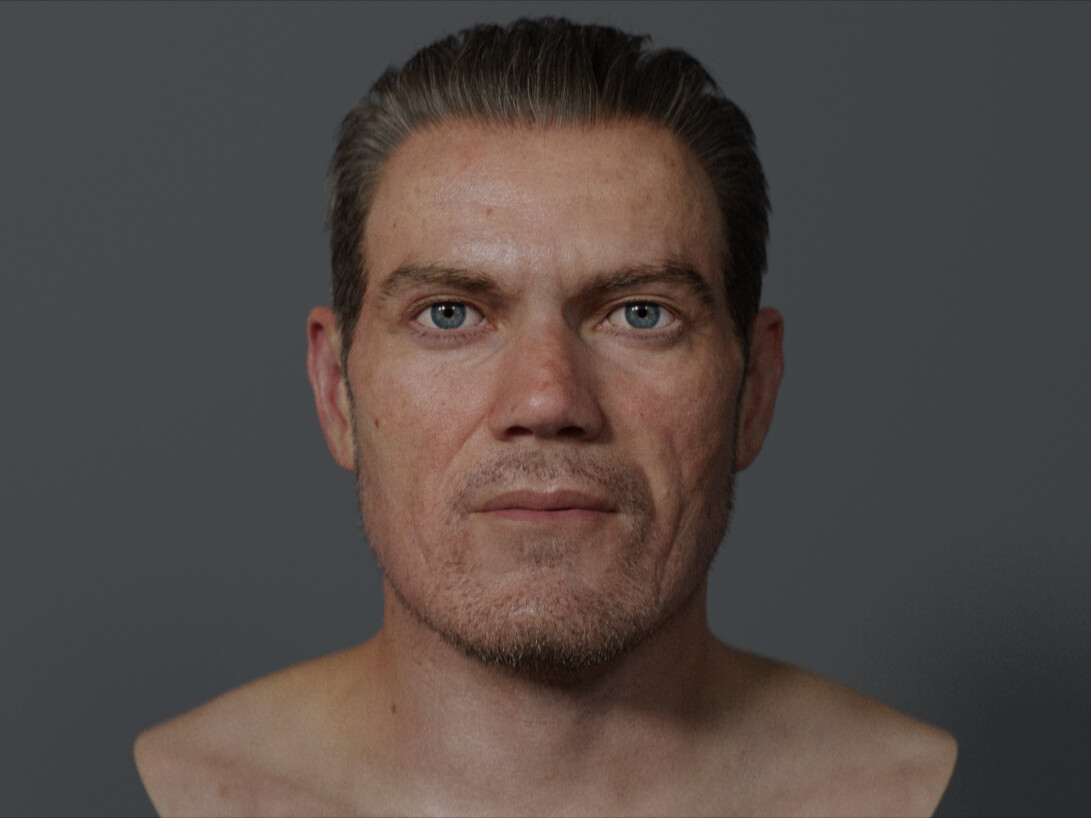 History in 3Dが作成したローマ皇帝マクシミヌス・トラクスのイメージ