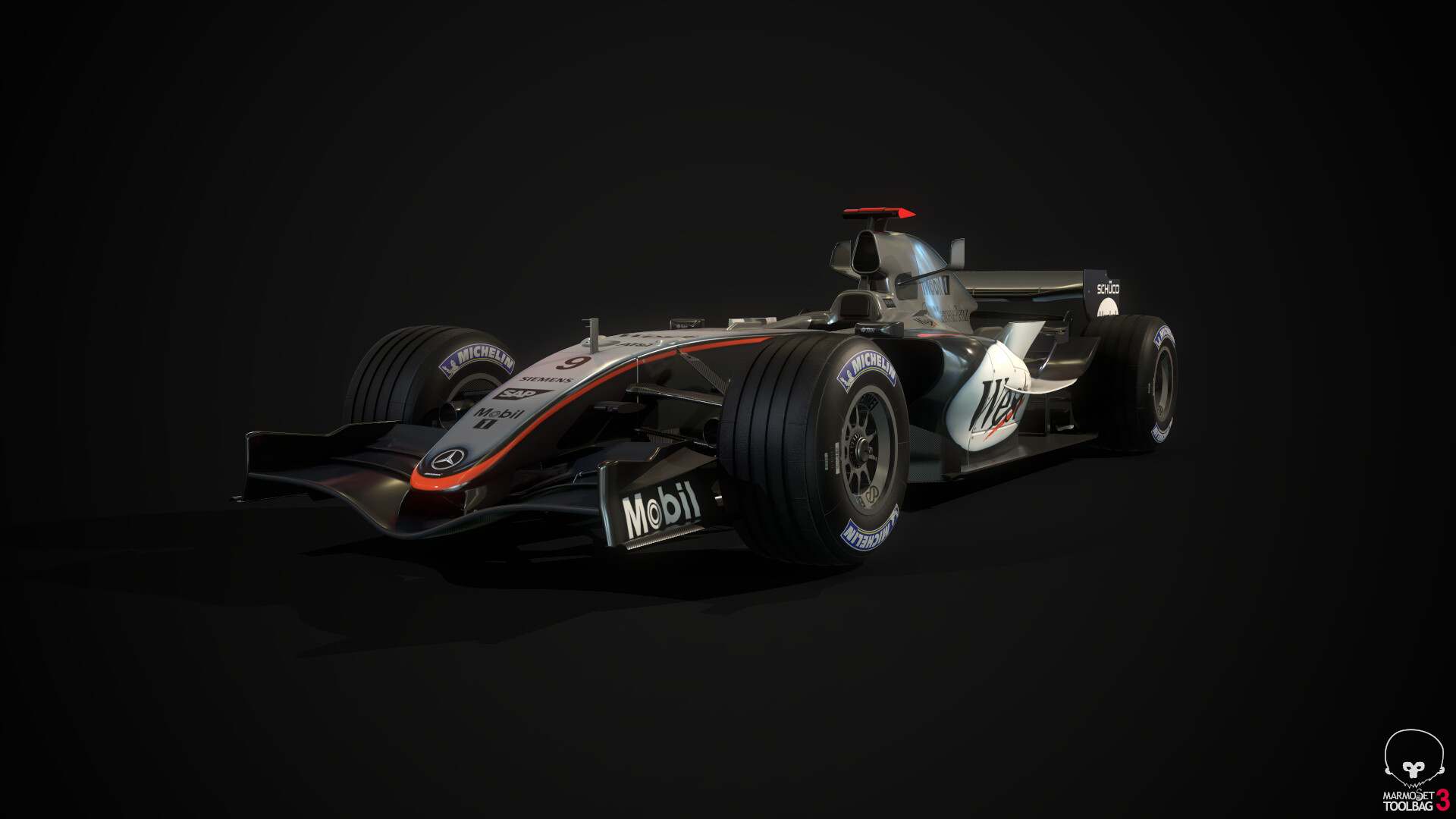 Artstation Vrc 05 Mclaren Mp4 V1 2 Marmoset Samuel Belhumeur