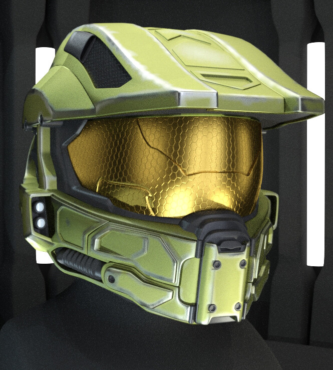 ArtStation - Halo Master Chief custom helmet