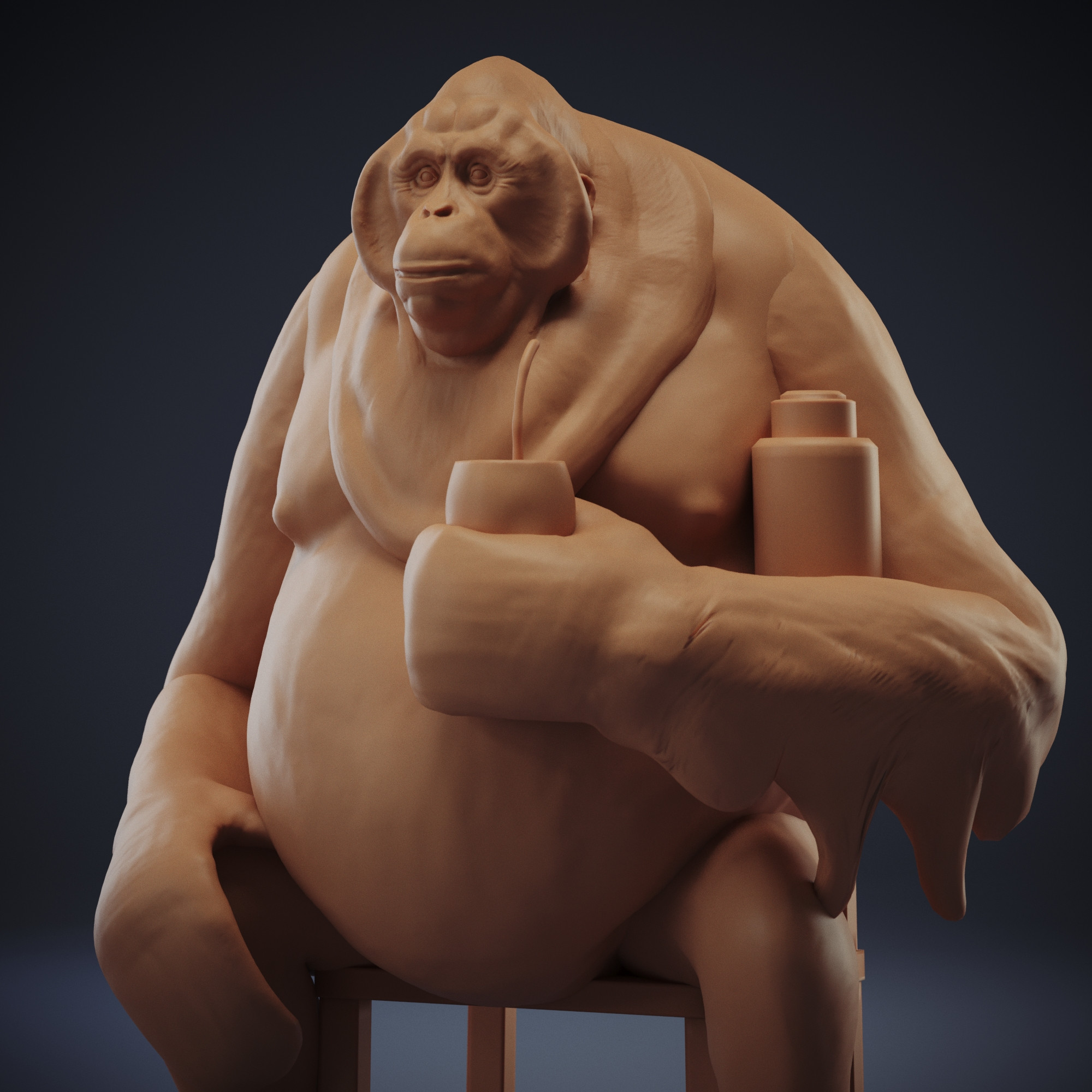 Original creation inspired by the typical citizen of Uruguay.