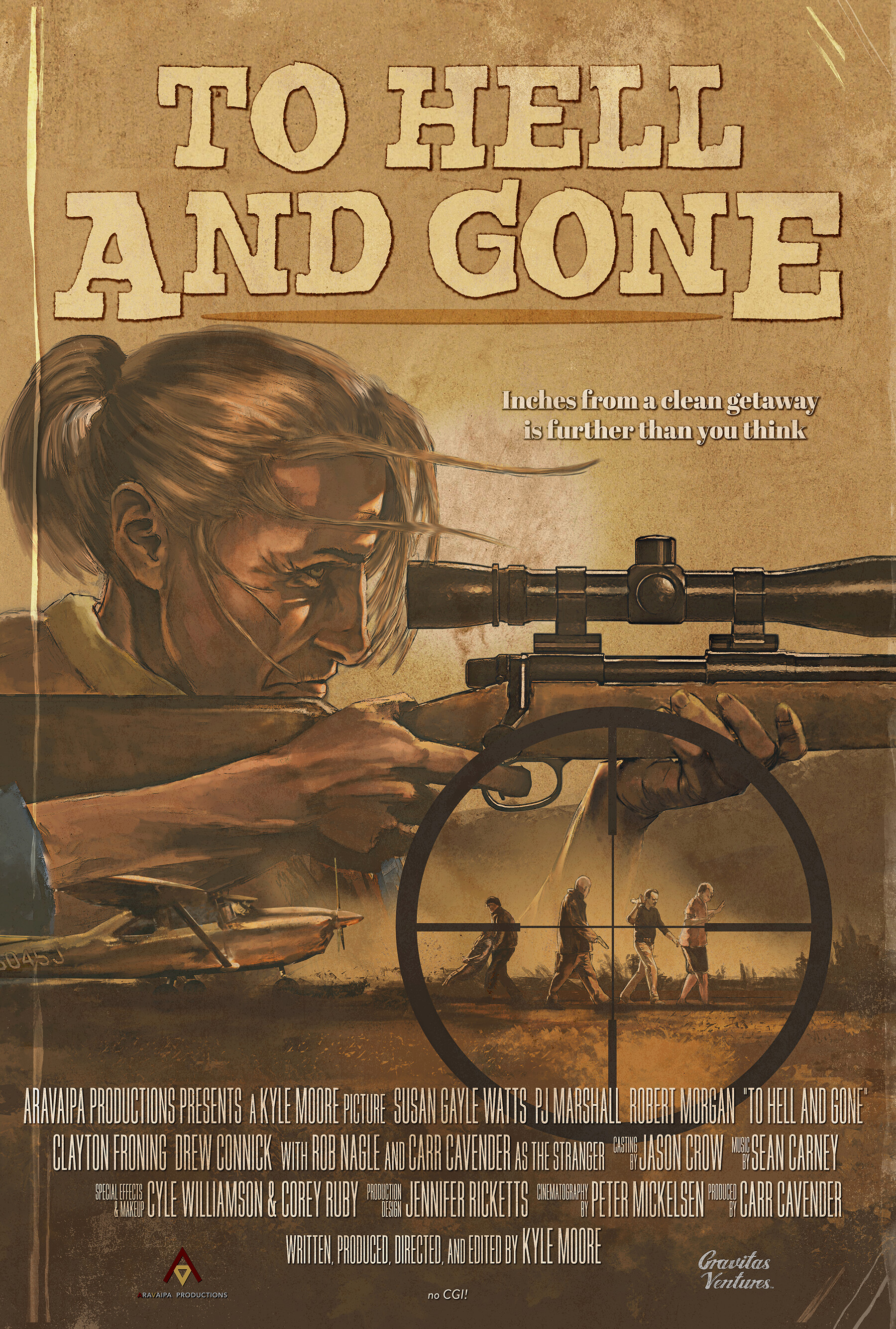 Artstation Movie Poster To Hell And Gone