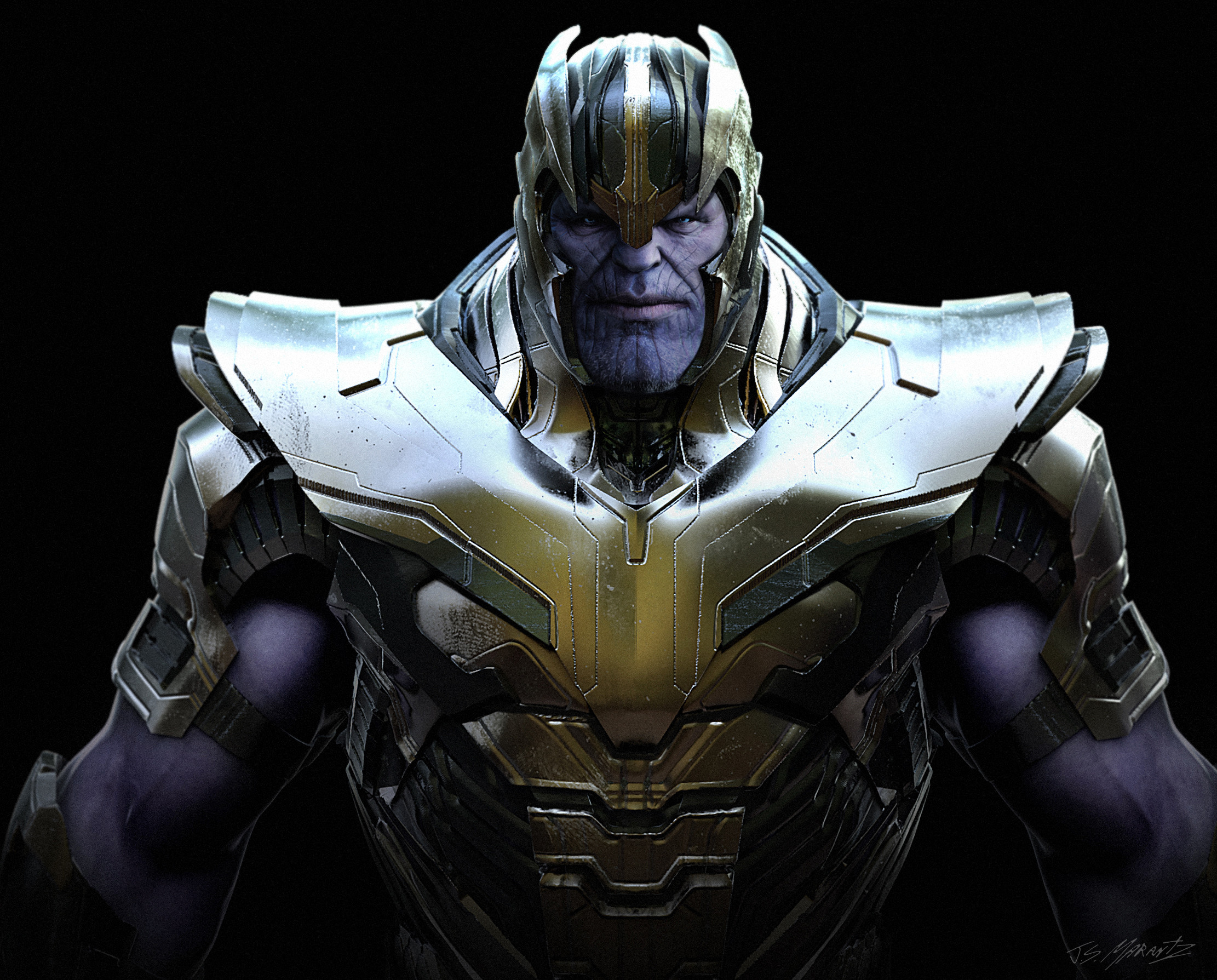 Jerad Marantz - Avengers Endgame Warrior Thanos Design