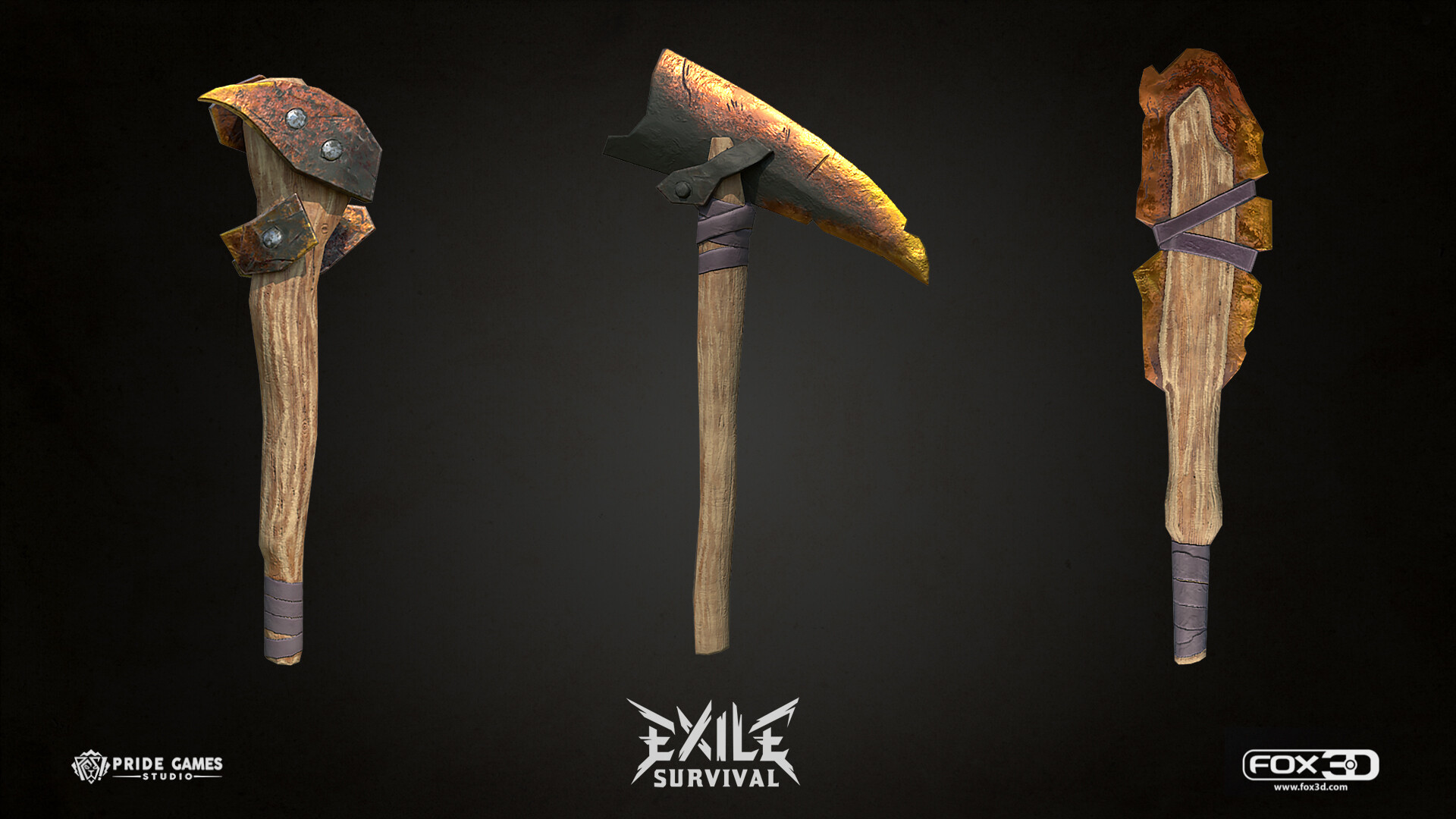 ArtStation - One-Handed Weapon Pack for Exile Survival