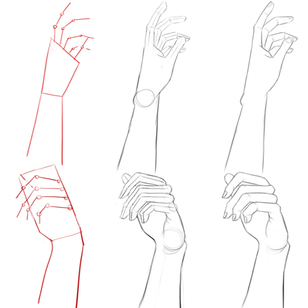 Imen Mlika Practicing Drawing Hands Imen Mlika Practicing Drawing Hands