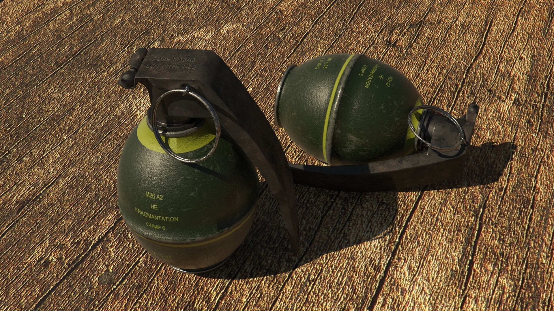Artstation Grenade Bomb