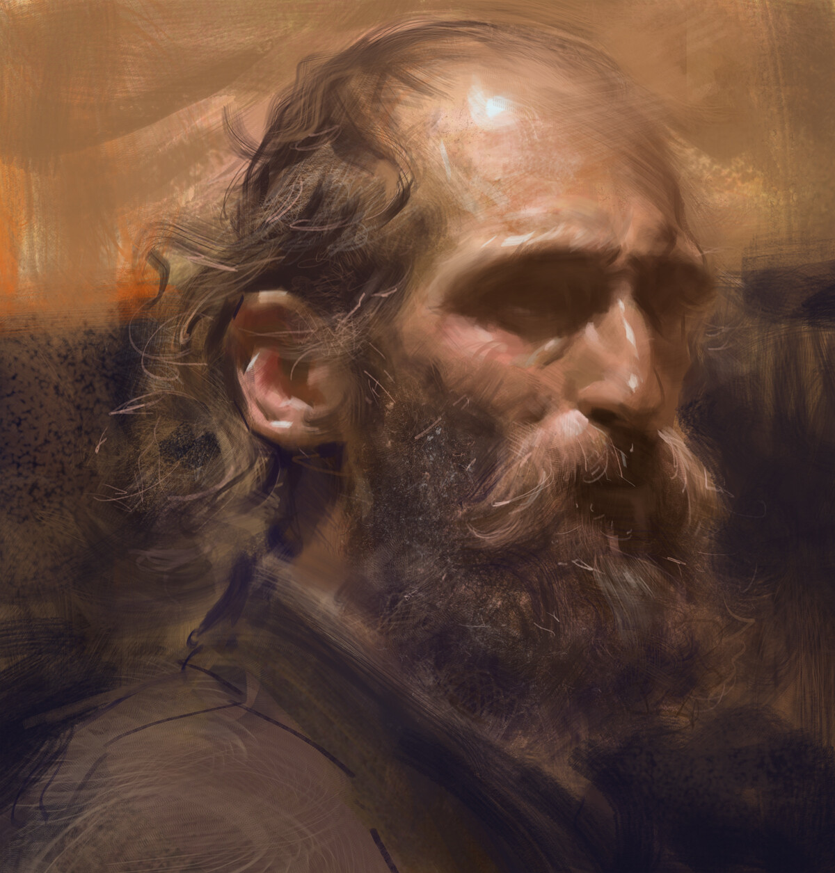Head painting 