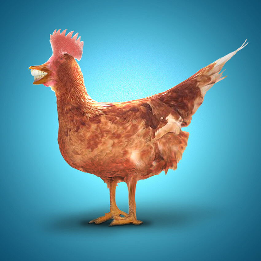 ArtStation " Hens have teeth...