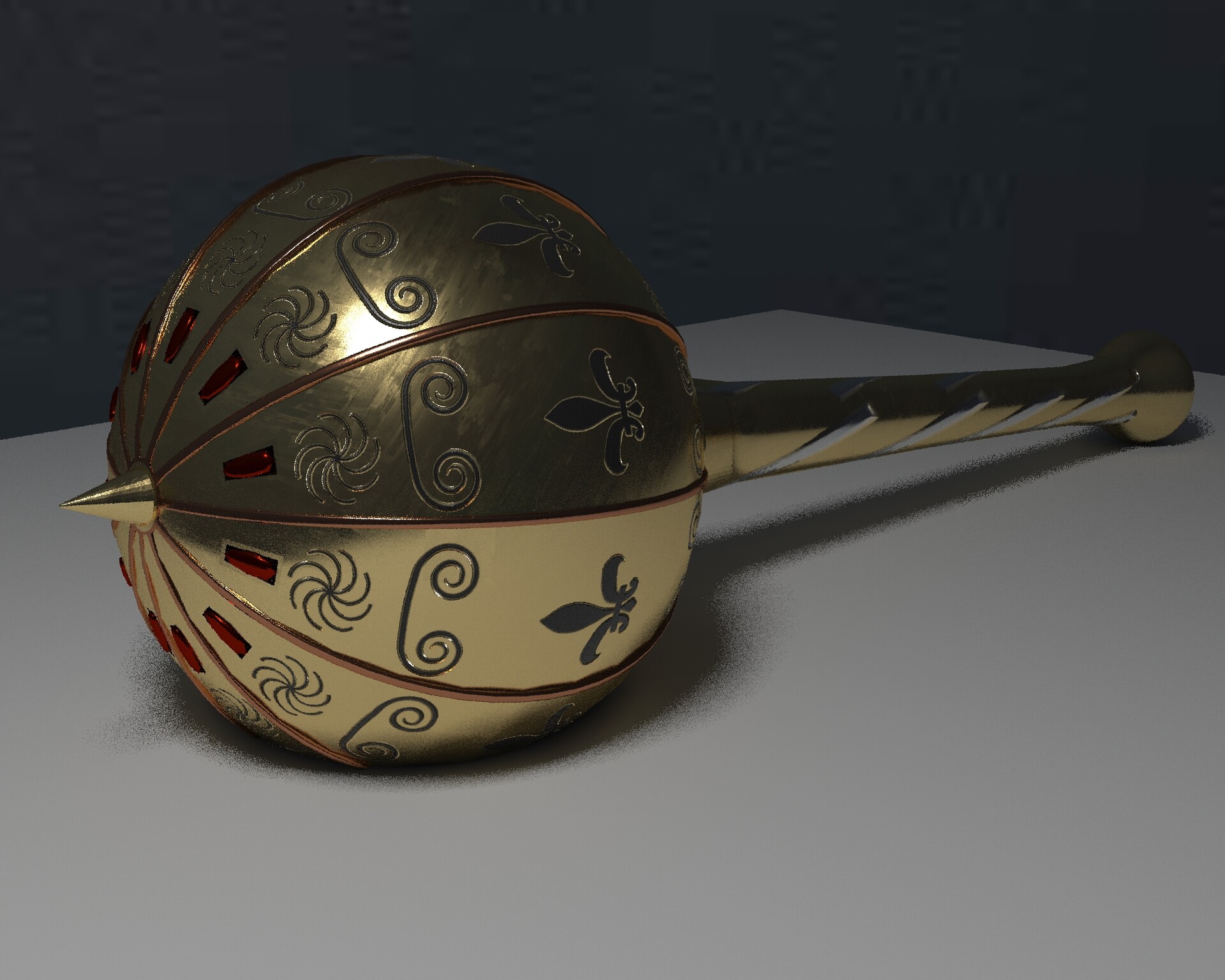 Mukul Gautam Gada Indian Mythological Weapon 3d Model गद gada m.) sprechen, sprache, satz, spruch, rede; gada indian mythological weapon 3d model
