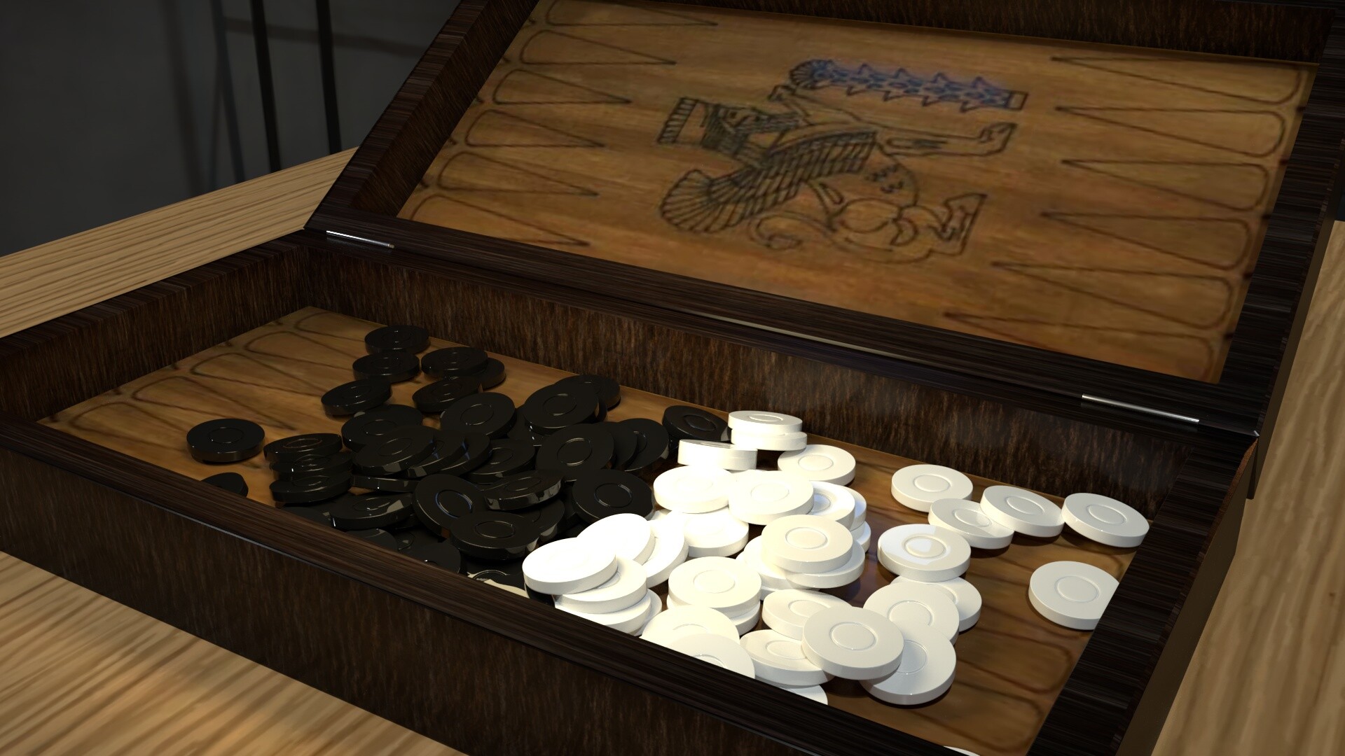 ArtStation - backgammon