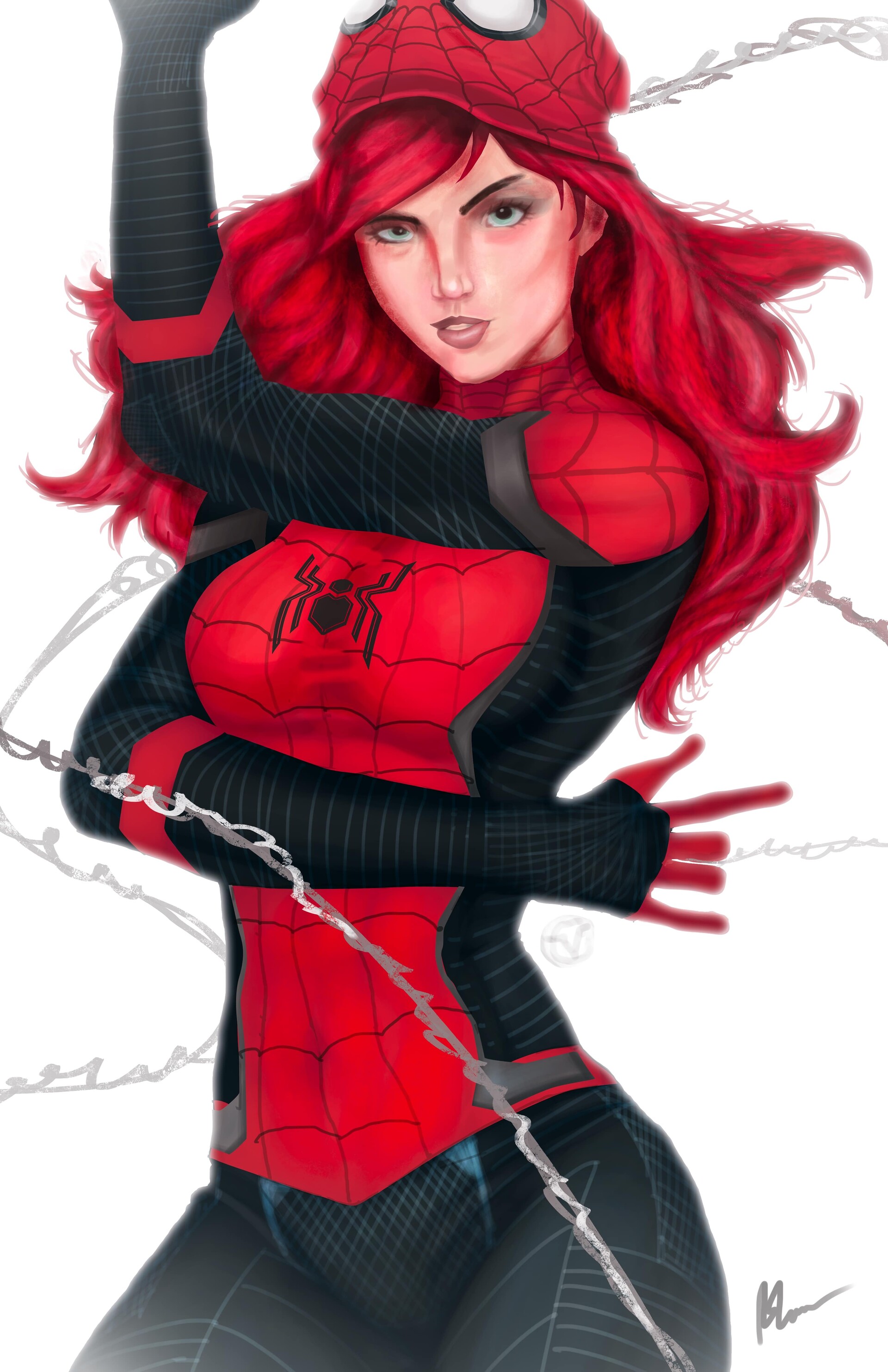 Artstation Mary Jane Spider Man Far From Home Suit