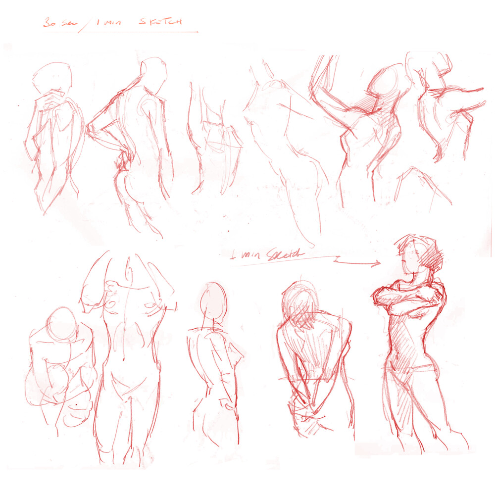 1 minutes sketch