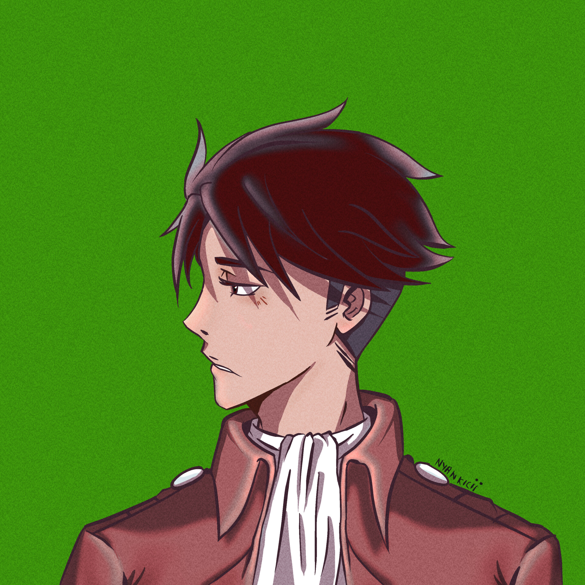 >Artstation Captain Levi Fanart Attack On Titan Nyan Nyankichii