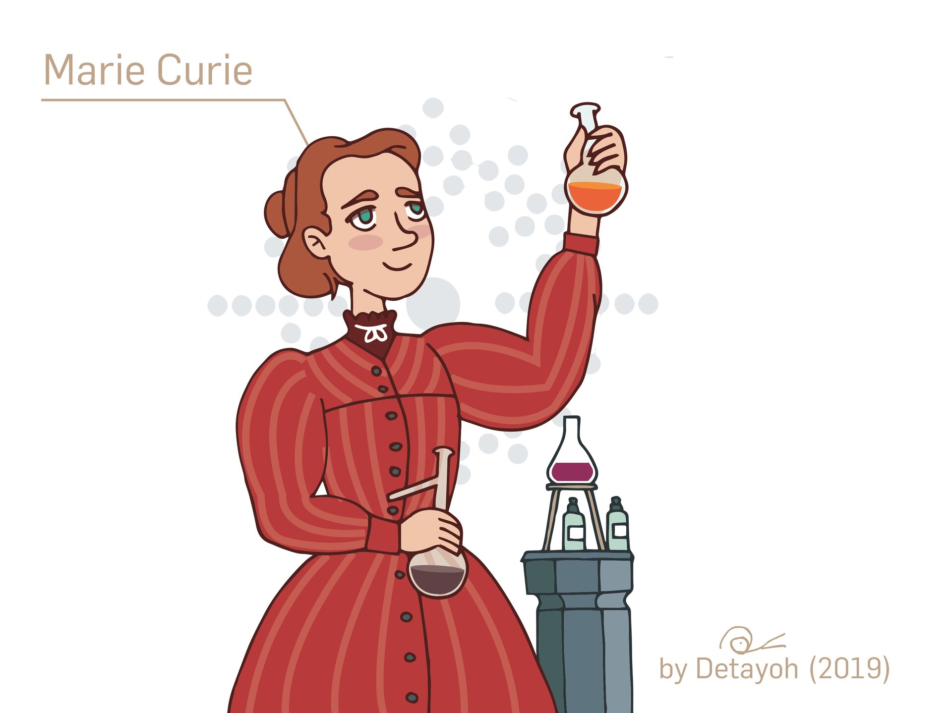ArtStation - Marie Curie