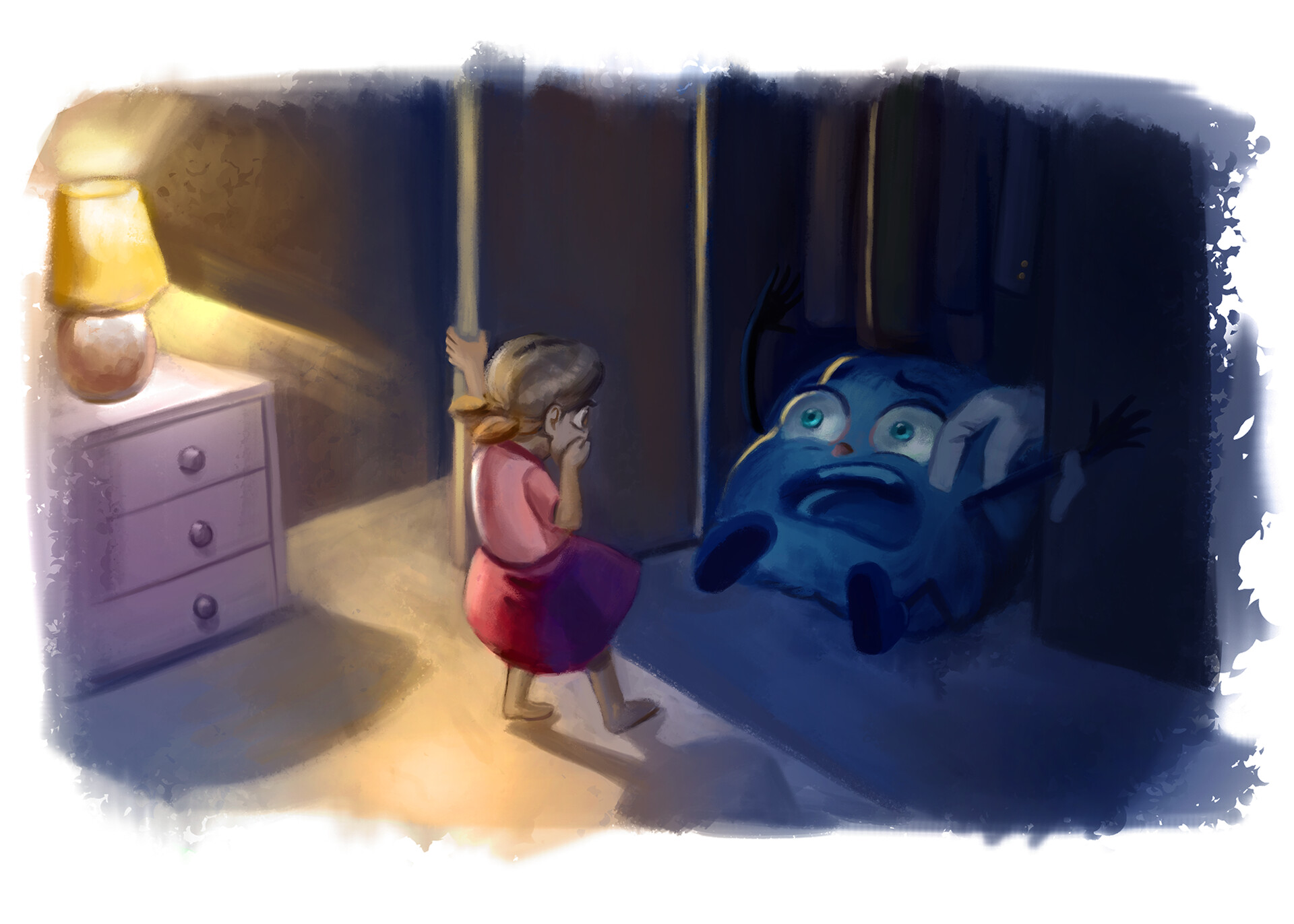 ArtStation - Boo's room from Monsters, Inc
