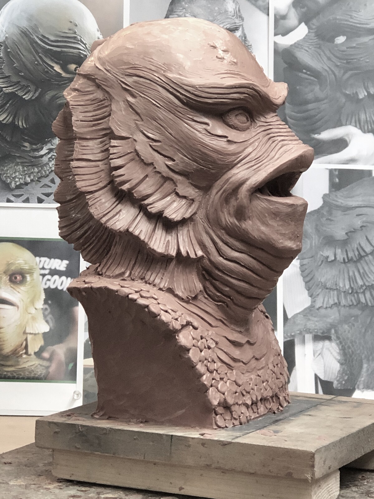 Tony Cipriano CREATURE FROM THE BLACK LAGOON BUST