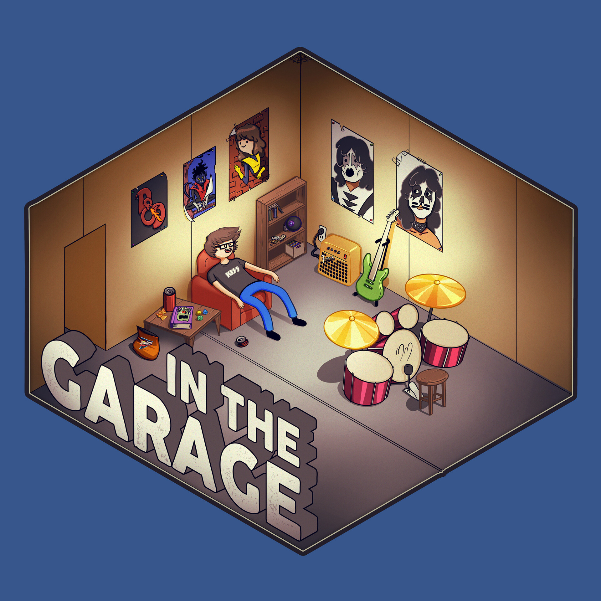 Michael Malaska In The Garage