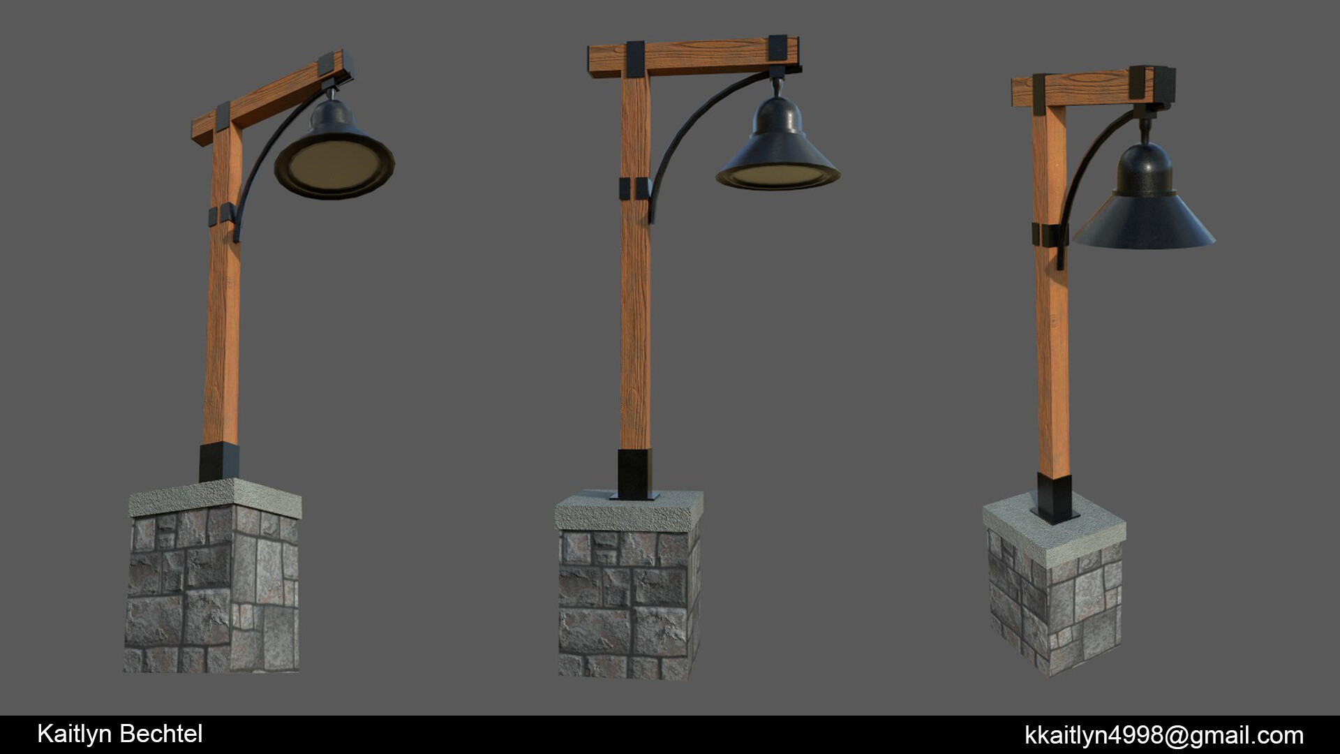 Wooden online street light