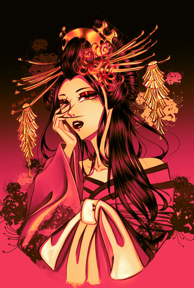 ArtStation The Hell Courtesan (Jigoku Dayu