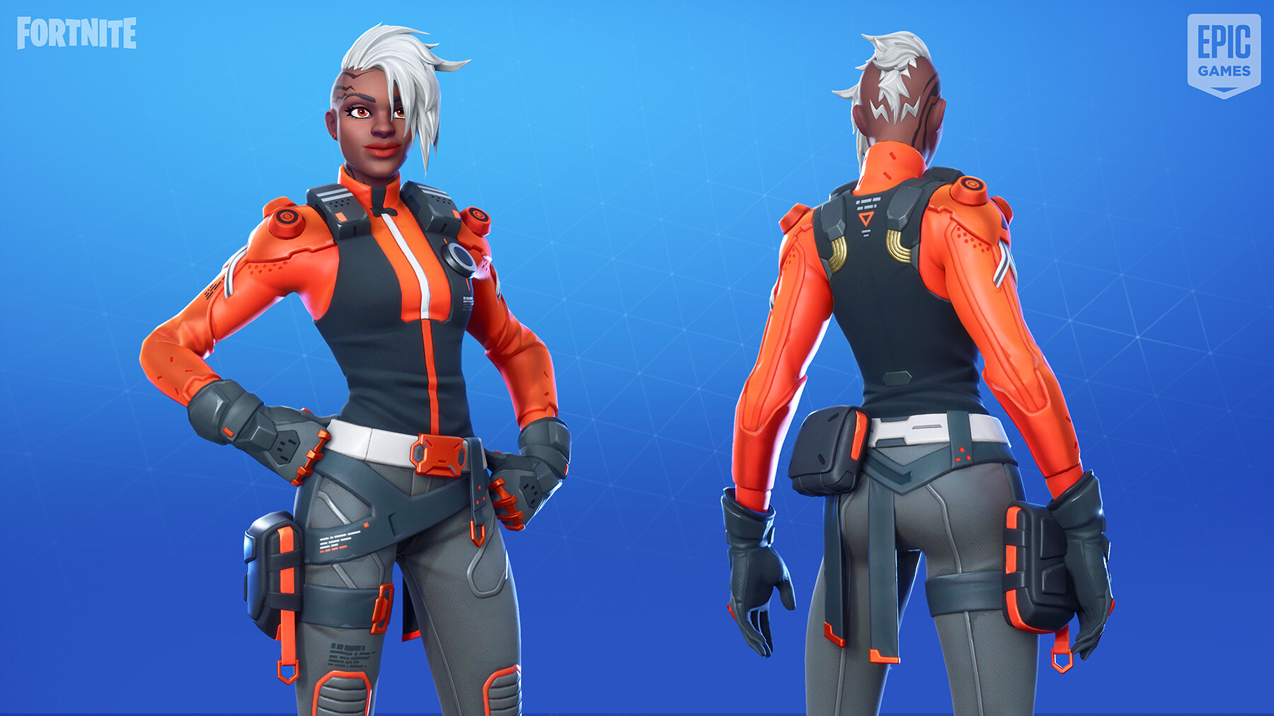 Artstation Fortnite Battle Royale Blockaderunner Skin