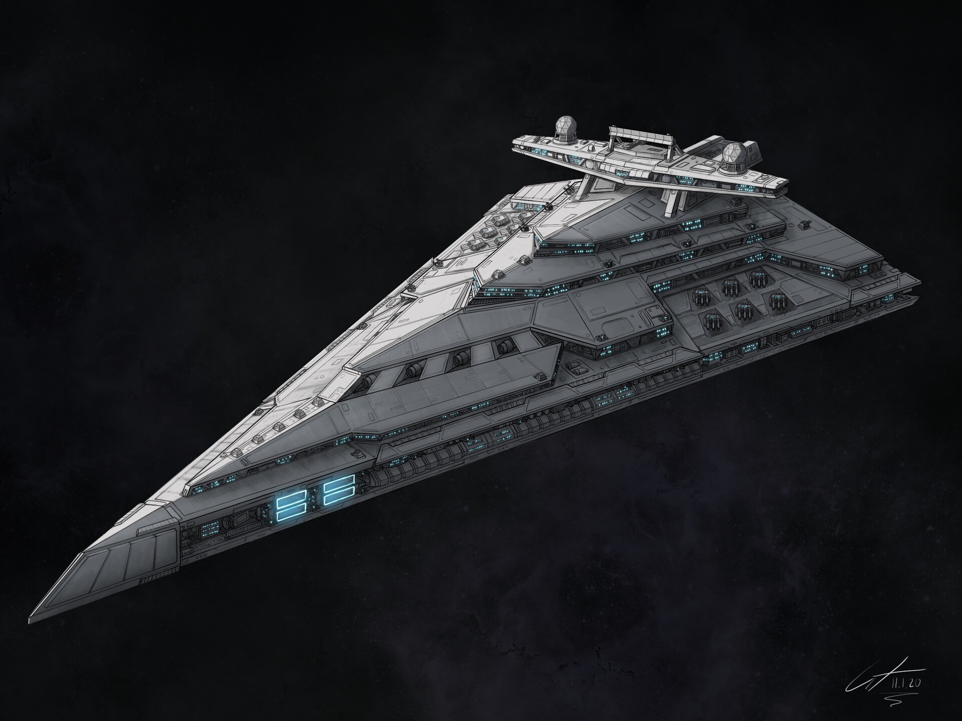 ArtStation - Star Wars Ship Design