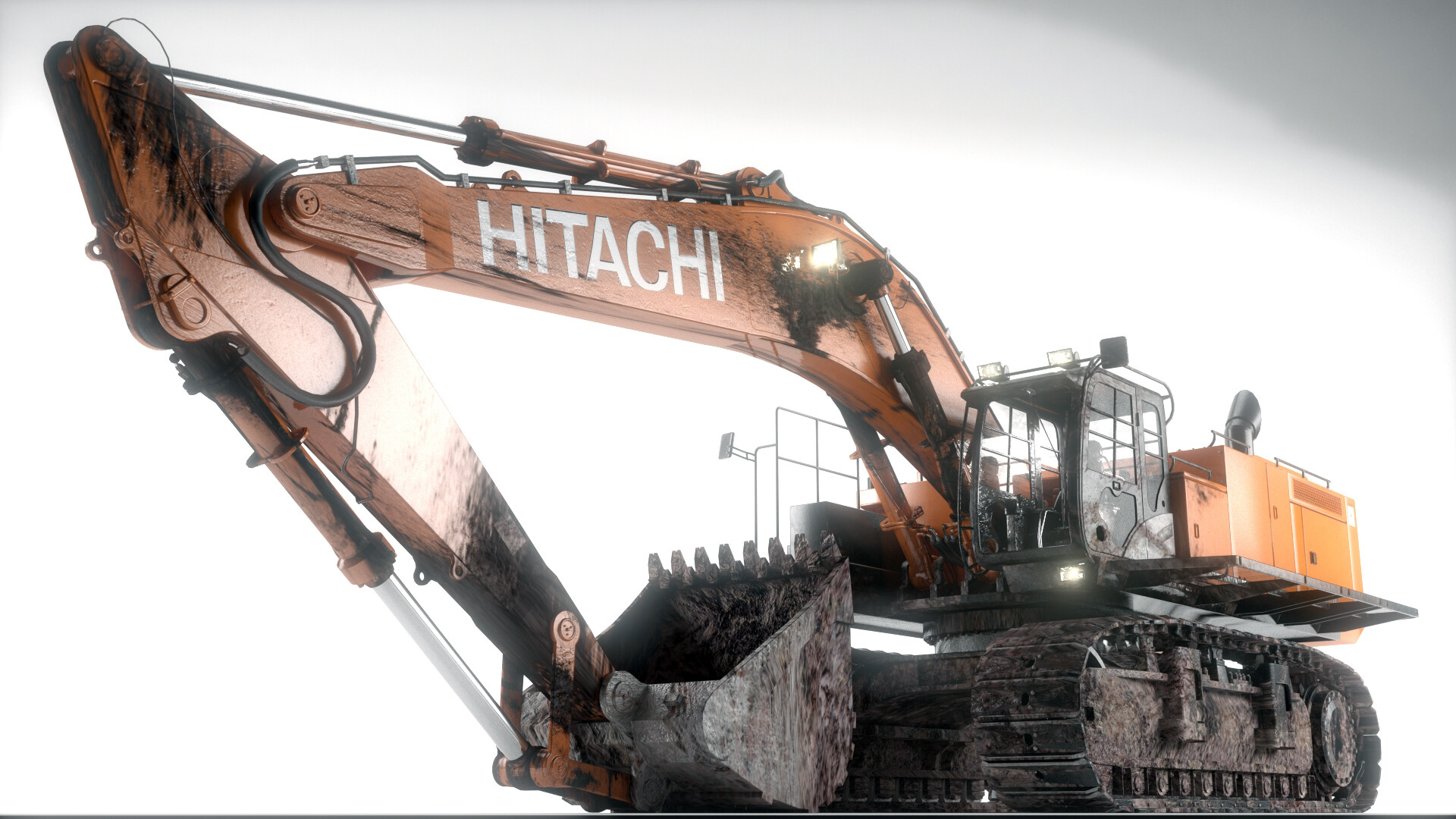 Hitachi ZX870LCR-3 tracked excavator for sale from China