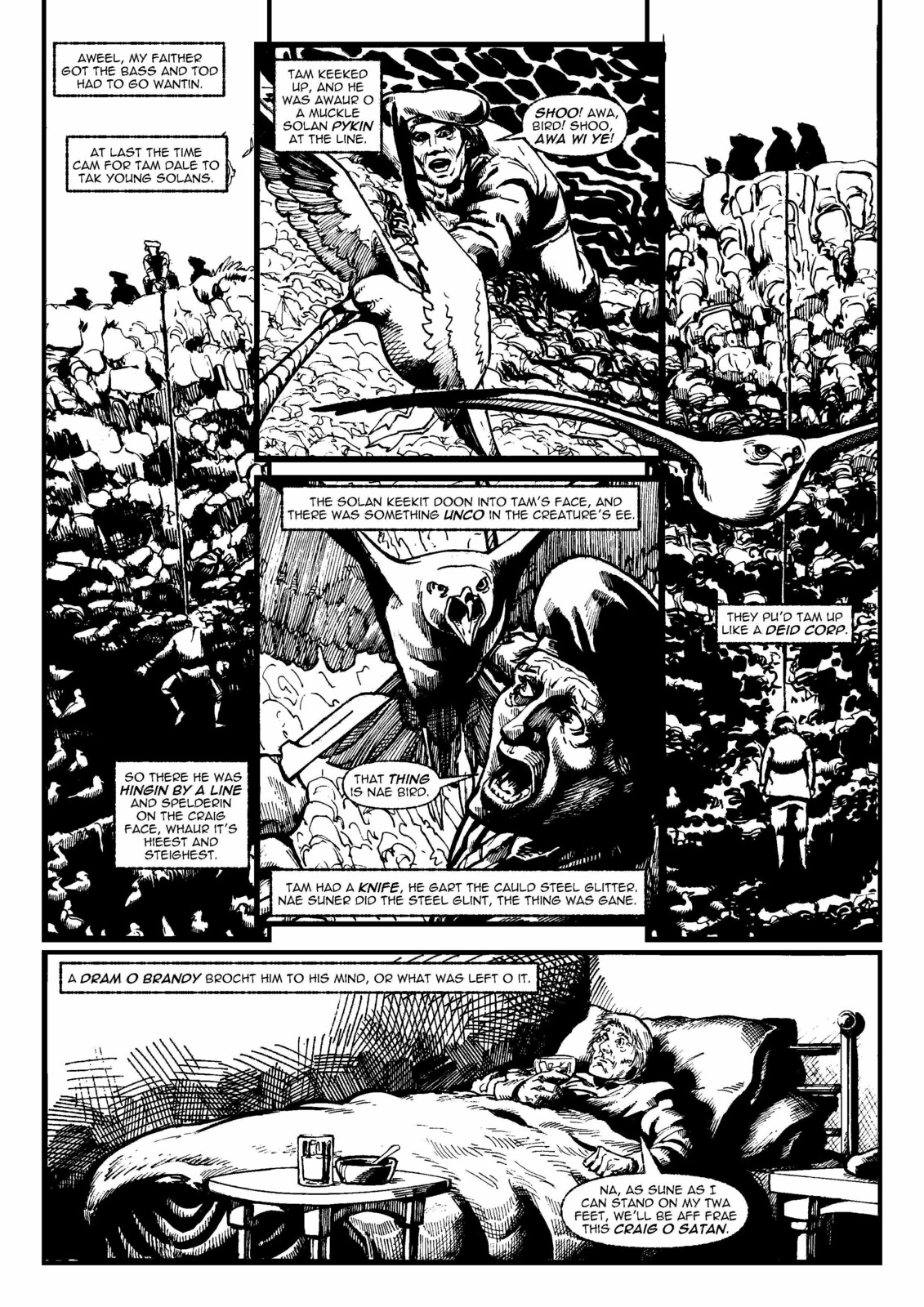 Page 6 of the Tale O Tod Lapraik